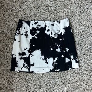 Urban Outfitters Black and White Mini Skirt